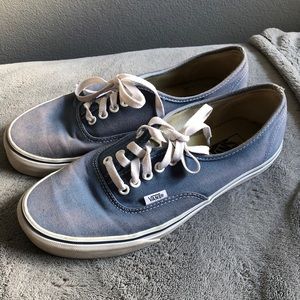 Blue Vans Size 9